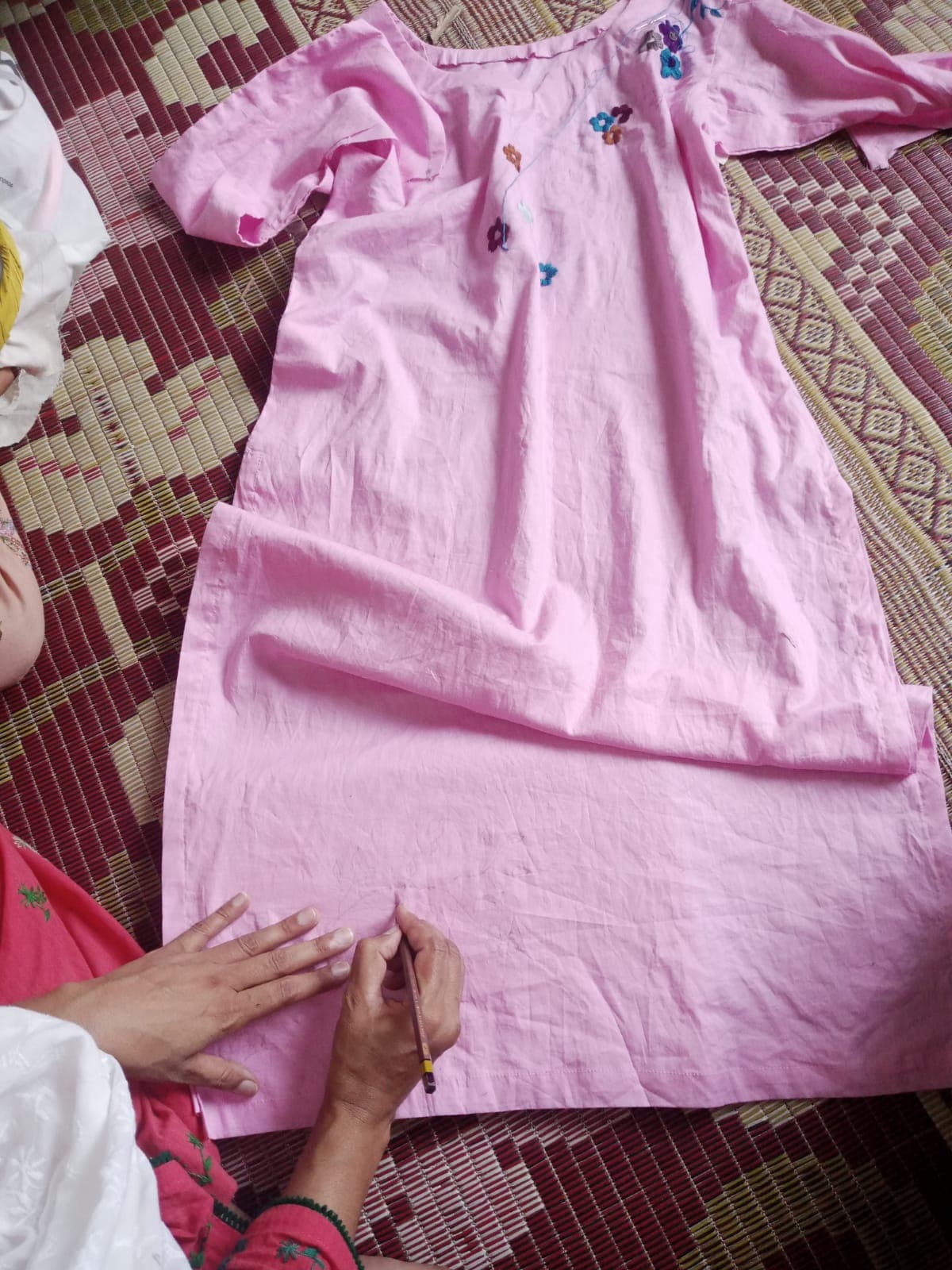Embroidery program at Hunar — trainee work (4)