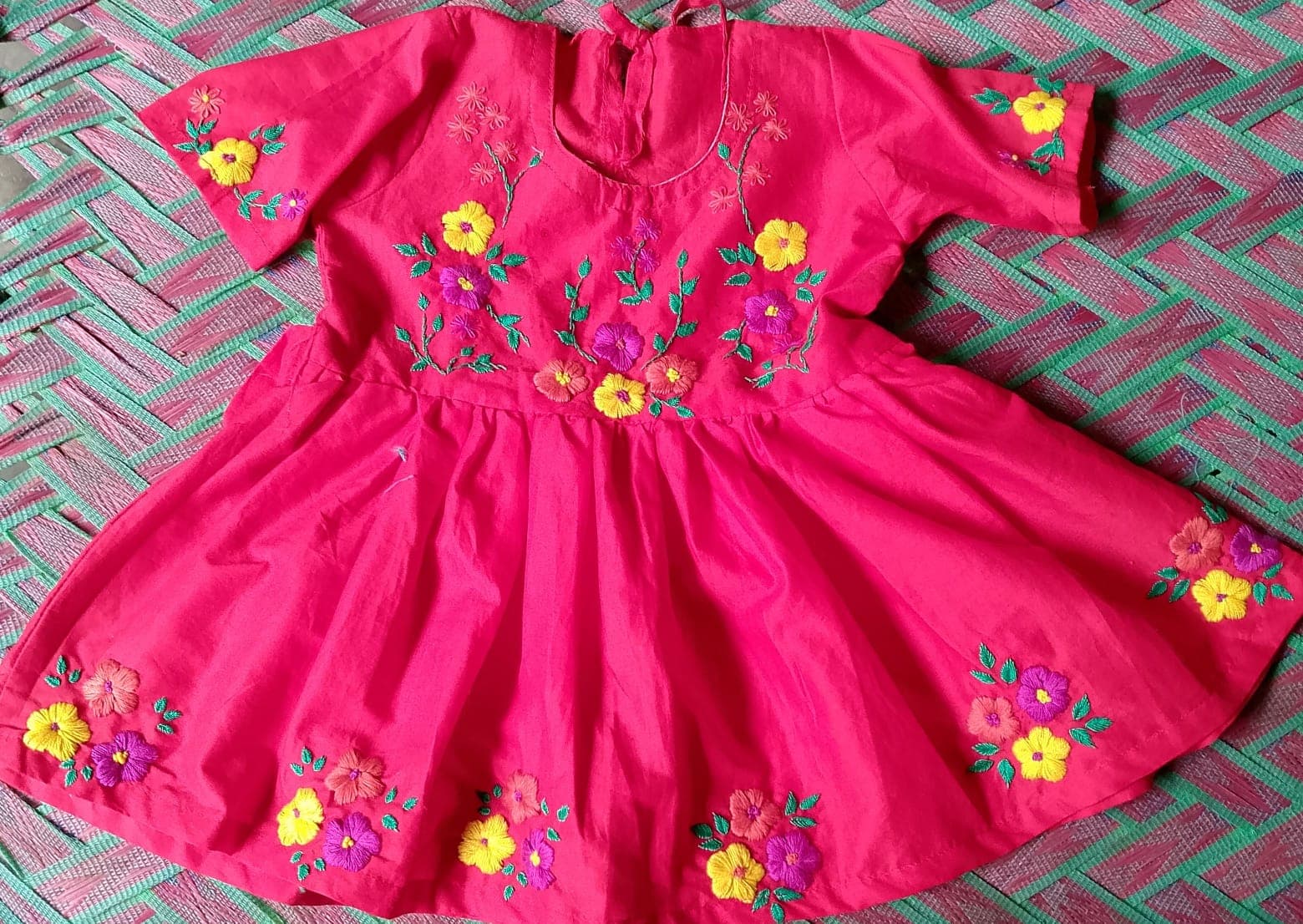 Embroidery program at Hunar — trainee work (6)